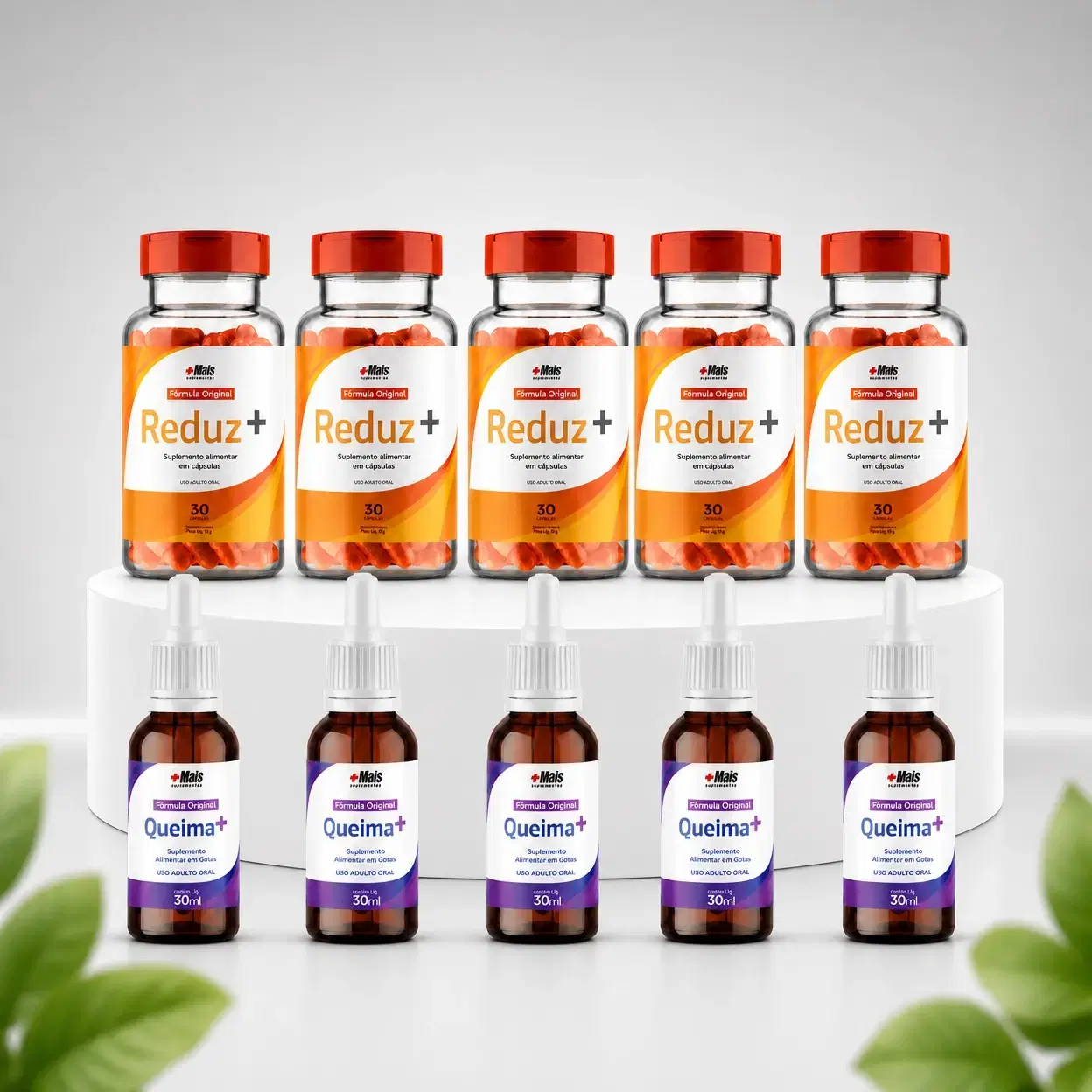 Kit Resultado Máximo Lumyvra — 5 Reduz+ e 5 Queima+